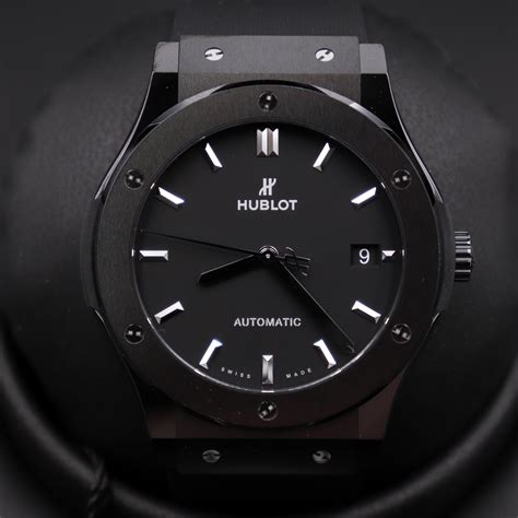 hublot horloge classic fusion 45mm black magic|Hublot Classic Fusion Black Magic 45 mm .